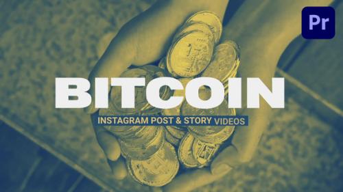 Videohive - Bitcoin Promotion Instagram Mogrt - 38012319 - 38012319