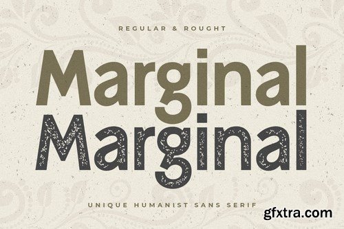 Marginal - Unique Humanist Sans Serif