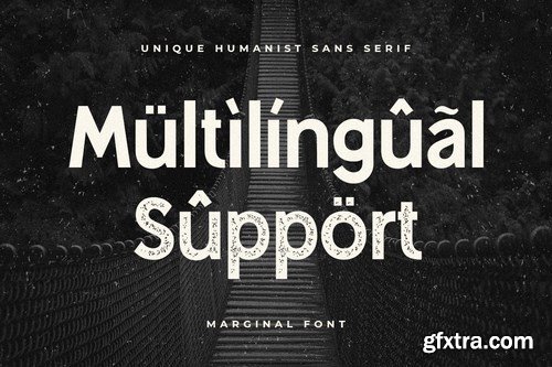 Marginal - Unique Humanist Sans Serif