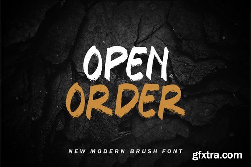 Brush Destorsi Font