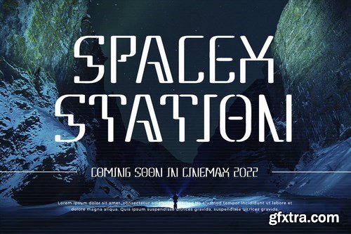 Galeti - Space Futuristic Typeface