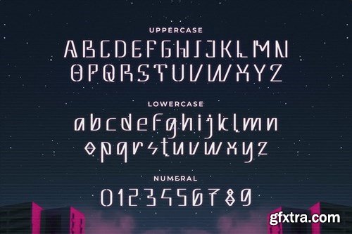 Galeti - Space Futuristic Typeface