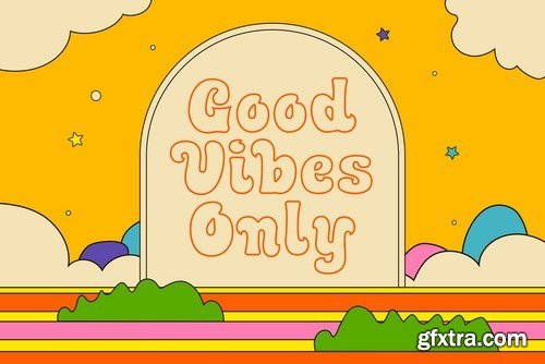 Kool Beans - Groovy Display Typeface