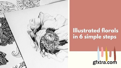 How to Illustrate florals in 6 simple steps
