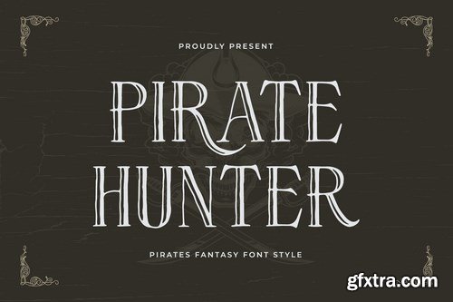 Pirate Hunter - Pirates Fantasy Font Style