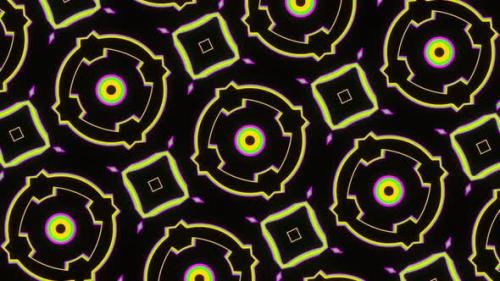 Videohive - VJ Loop Ripple of Bright Abstract Pattern for LED Screens - 37941063 - 37941063