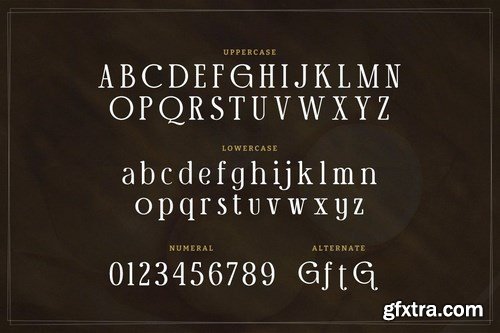 Golden Nature - Rounded Serif Typeface