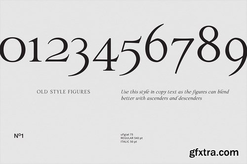 uFgiat75 Serif Font