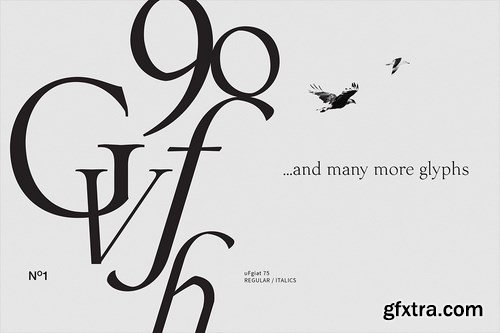 uFgiat75 Serif Font