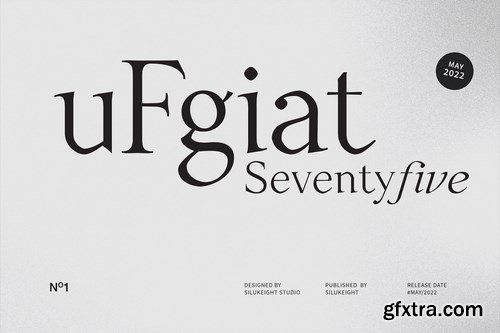 uFgiat75 Serif Font