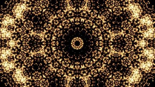 Videohive - Kaleidoscope mandala fire burning - 37943527 - 37943527