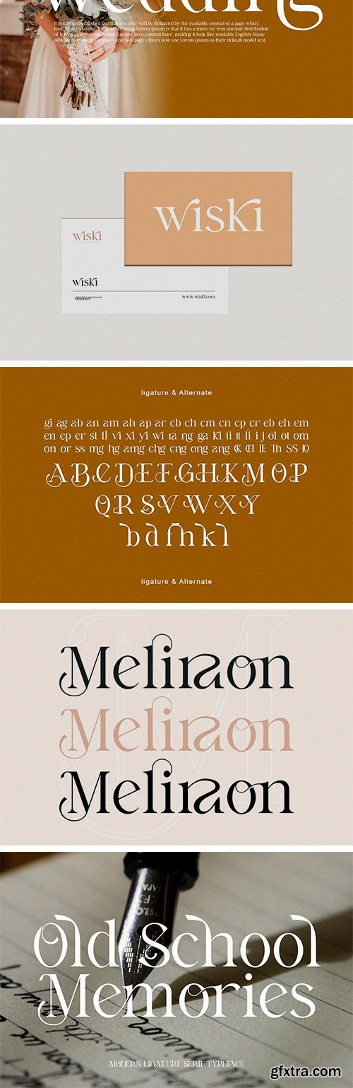 Making Standing - Ligature Typeface