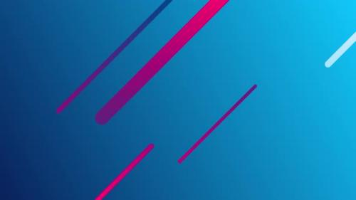 Videohive - Seamless loop animation of glowing vertical lines. Deep blue and vivid purple abstract backgrounds - 37944566 - 37944566