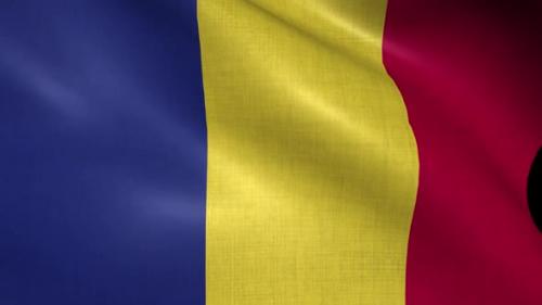 Videohive - Romania Flag - 37987996 - 37987996