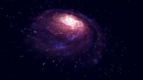 Videohive - 4k Spiral Galaxy Loop - 37095514 - 37095514