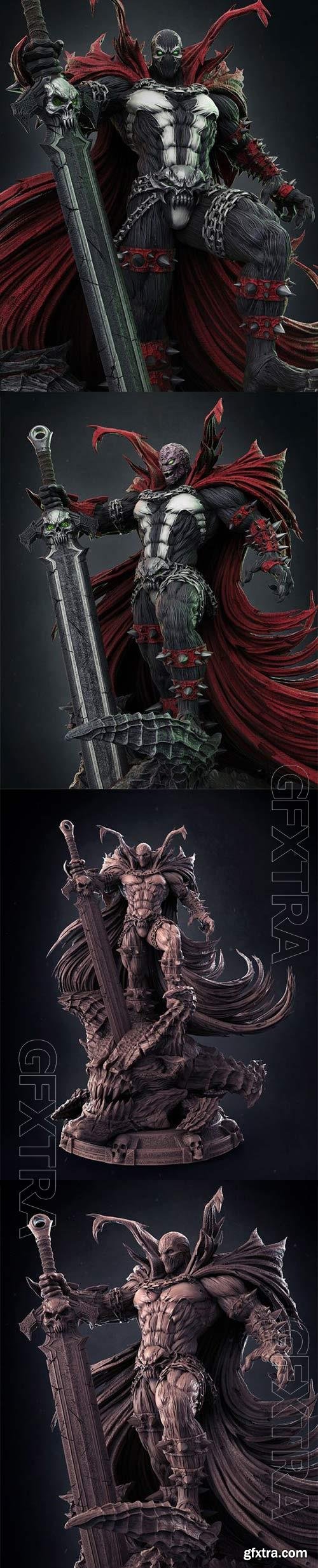 Spawn 3D Print Model 