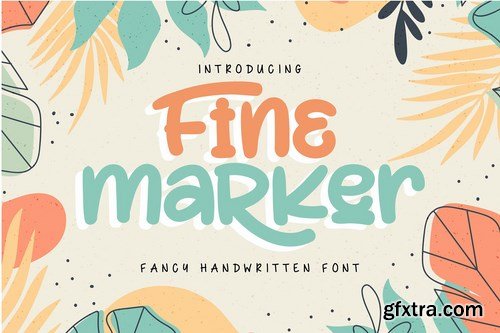 Fine Marker Fancy Handwritten Font