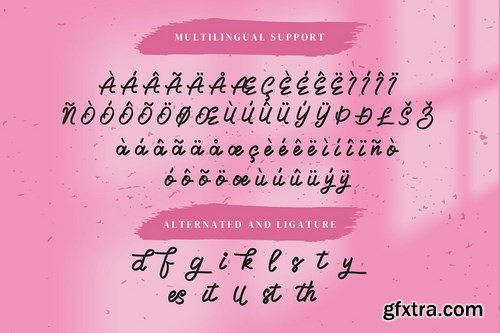 The Hathiens - Modern Script fonts