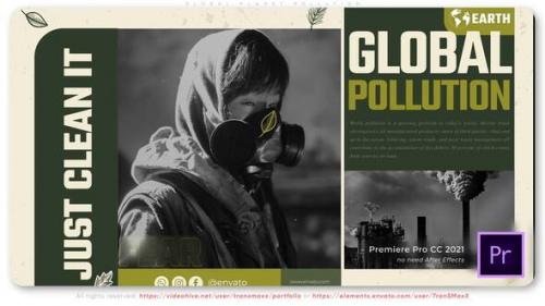 Videohive - Global Planet Pollution - 38037381 - 38037381