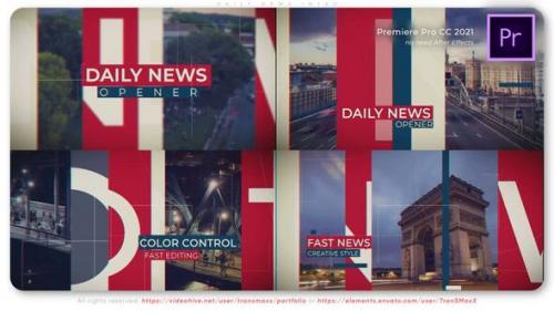 Videohive - Daily News Intro - 38037396 - 38037396