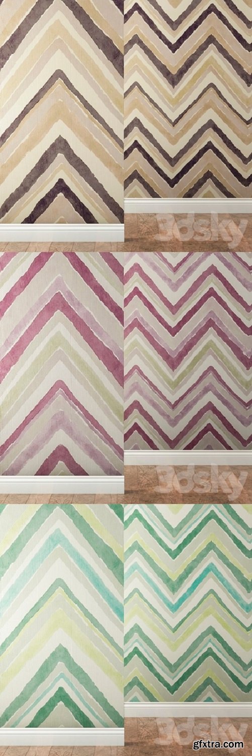 Wallpapers SANDERSON collection ZIGZAG