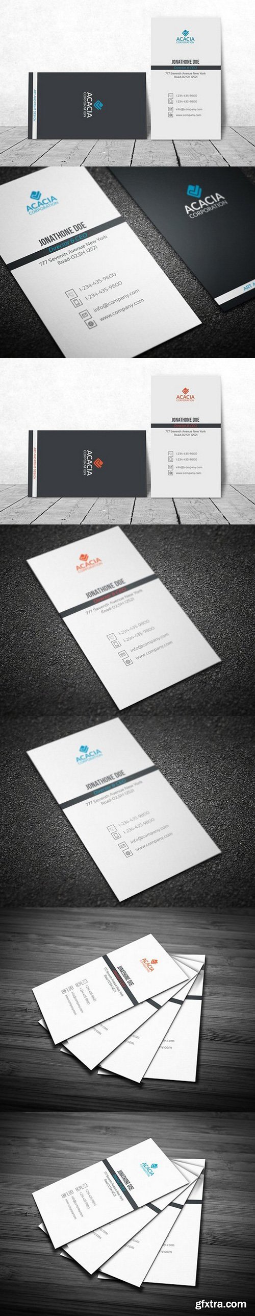 Vertical Business Card