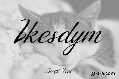 Ikesdym Script Font