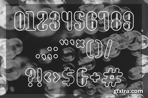 Bubble Tax Line Font