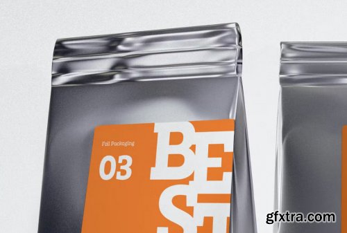 Foil Packaging #3 Product Mockup