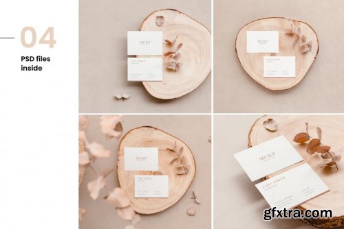 Natural Business Card Mockups