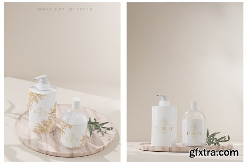 CreativeMarket - Spa Set Mockup 7101588