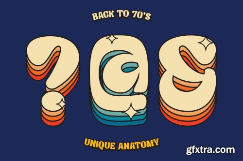  Kelpo - Groovy Retro Typeface 