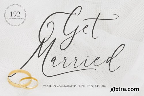 Get Married Font