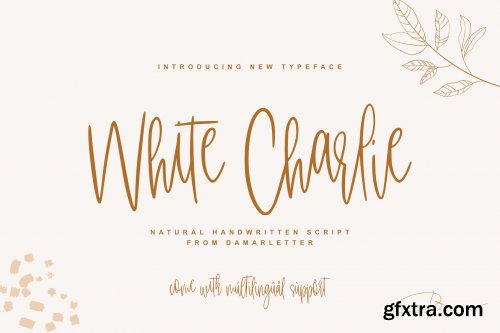 White Charlie Font