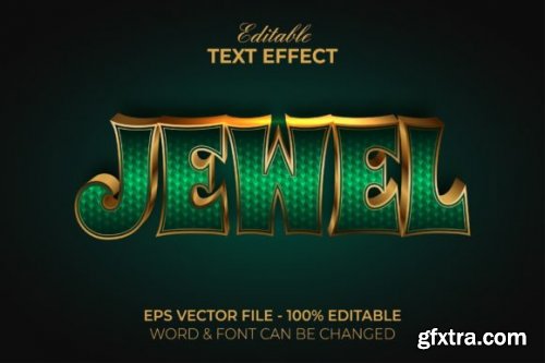 Set Gold Luxury Text Effect Style