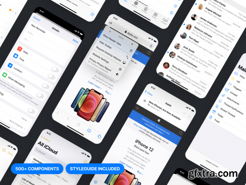 iOS 14 UI Kit