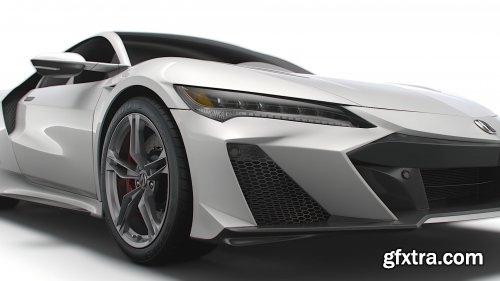 Cgtrader - Acura NSX Type S 2022 3D model