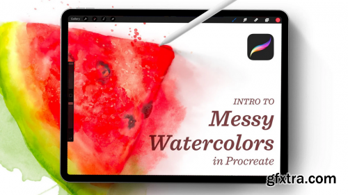  Intro to Messy Watercolors in Procreate