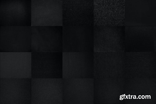 20 Black Clothing Texture