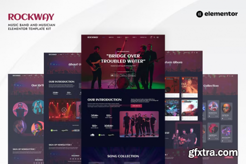 ThemeForest - Rockway - Music Band & Musician Elementor Template Kit