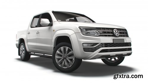 Turbosquid - Volkswagen Amarok Highline DoubleCab UK-spec 2020