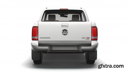 Turbosquid - Volkswagen Amarok Highline DoubleCab UK-spec 2020