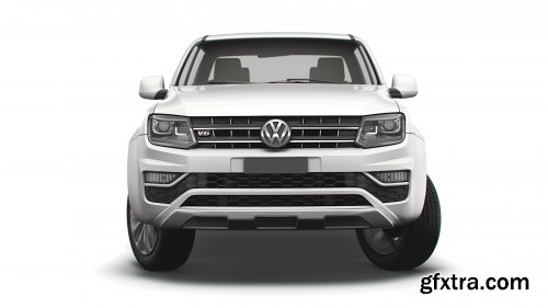 Turbosquid - Volkswagen Amarok Highline DoubleCab UK-spec 2020