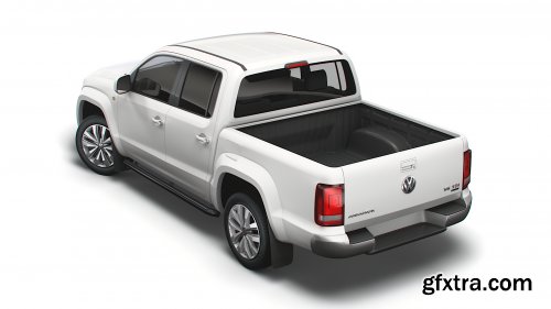 Turbosquid - Volkswagen Amarok Highline DoubleCab UK-spec 2020