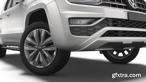 Turbosquid - Volkswagen Amarok Highline DoubleCab UK-spec 2020