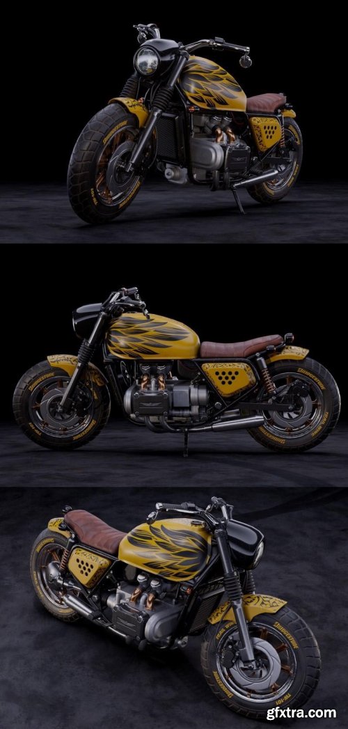 Сustom bike 3D Model