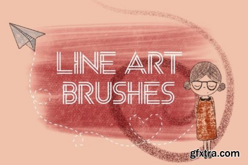 Line Art Procreate Brushes