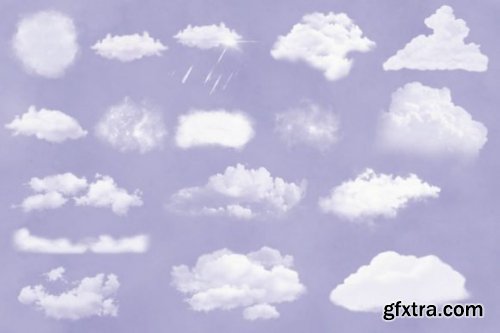 Cloud Procreate Brushes