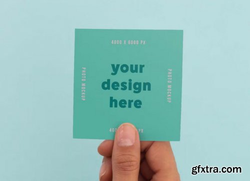 Editable Cards Mockup