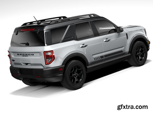 Cgtrader - Ford Bronco Sport First Edition 2021